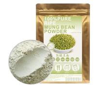 100% Natural Pure Mung Bean Powder 100g/3.52oz 绿豆粉 Moong Bean Flour - Green Mong Ground For Smoothies, Shakes, Baking & Drinks,| Free from Preservatives, No Added Sugar
