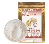 100% Natural Pure Oat Powder 100g/3.52oz 燕麦粉 Oatmeal Flour, Whole Oats Flour, Oat Flour For Cooking Baking Recipes & Drinks,| Free from Preservatives