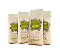 100% Natural Rajasthani Henna Paste - Pre-Soaked in Black Tea & Herbs | Ready-to-Use Mehendi for Hair & Hands | Herbal, Chemical-Free (Pack of 4 x 220g)