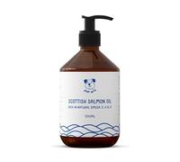 100% Natural Scottish Salmon Oil for Pets - Rich in Omega-3, 6, and 9 | Supports Skin & Coat, Joints, Digestion, and Overall Wellness, 500ml