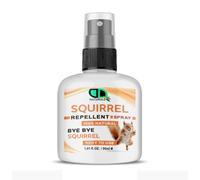 100% Natural Squirrel Repellent Spray - Prevents Garden Damage, Discourage Nesting, Protect Wiring, Prevents Chewing on Outdoor Furniture (30ml Spray)
