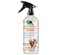 100% Natural Squirrel Repellent Spray - Prevents Garden Damage, Discourage Nesting, Protect Wiring, Roofs, Attics, Plants & Feeders Prevents Chewing on Outdoor Furniture (1000ml Spray)
