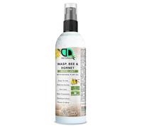 100% Natural Wasp, Bee & Hornet Repellent Spray - Plant-Based Insect Deterrent - Non-Toxic, Safe, Easy to Use, Nest Prevention, Residual Action for Outdoor & Indoor Use (250ml Spray)