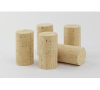 100 Natural Wine Corks #9 44x24 (15/16" diameter by 1 3/4" lenght) - SLIMCORK (R) PATENTED (Not Agglomerated cork) for Proper Aging - Made in Portugal - DIRECT FROM PRODUCER (Not Branded, 100pcs) -
