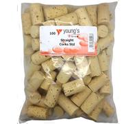 100 NEW PLAIN STRAIGHT CORKS FOR WINE HOME WINEMAKING