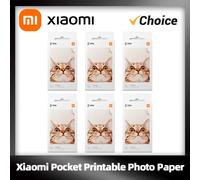 100% New Xiaomi ZINK Pocket Printer Paper Self-adhesive Photo Print 10//50/100 Sheets Xiaomi 3-inch Mini Pocket Photo Printer 250 Pcs