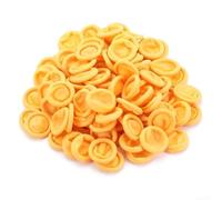 100 Nonslip Finger Covers Essential Rubber Gloves for Electronics Repair, Jewelry Cleaning, and Nail Art Applications (Yellow)