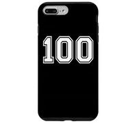 100 Number One Hundred Team Sports Graphic Matching Varsity Case for iPhone 7 Plus/8 Plus