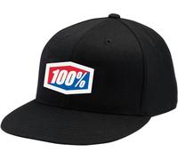 100% Official J-Fit flexfit Base Cap Peaked Cap Black for Motocross Fans