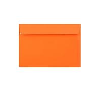 100 Orange C5 (to fit A5) Envelopes - 162mm x 229mm - Straight Wallet Flap Peel/Seal Orange Coloured Envelopes - 120gsm Clariana Paper - to Fit A5 Inserts / A4 Folded
