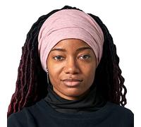 100% Organic Cotton Neck Gaiter - All Season Mens Womens Wide 2 in 1 Headband Loop Infinity Scarf Red