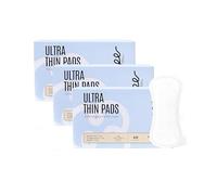 100% Organic Panty Liners for Women, Ultra Thin Cotton Cover, Regular Pantiliners, Light Absorbency, Unscented Barely There Pantie Liners, Individually Wrapped (Regular Liner, Size 1, 120ct)