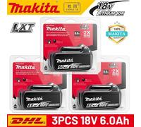 100% Original/Genuine Makita 18V Battery,For Makita BL1830B BL1850B BL1850 BL1840 BL1860 BL1815 Replacement Lithium Battery Makita DC18RC