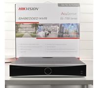 100% Original Hikvision 32CH 1.5U 4K NVR AcuSense NO POE DS-7732NXI-K4+HDD CCTV
