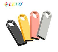100% original metal USB flash disk USB2.0 8GB 16GB 32GB 64GB high speed metal mini U disk pen drive 128GBU disk memory stick Silver
