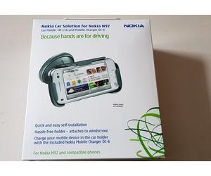 100% Original Nokia N97 Car Holder CR-116 with Nokia Car charger DC-6