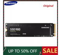 100% Original SAMSUNG SSD 980 NVMe M.2 250GB 500GB 1TB Internal Solid State HDD M2 2280 TLC PCIe Gen 3.0 x 4 For Computer PC
