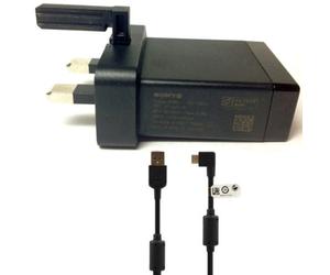 100% Original Sony Ericsson EP880 EP-880 1500mAh Usb Mains Charger Adapter With Micro Usb Data Cable Lead For XPERIA SP/XPERIA E/XPERIA Z Ultra/XPERIA J Black - Bulk Packaging