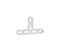 100-Pack 1/4" Plastic Spacers for Tile & Brick Non-Slip Masonry Clips for Flooring, Construction, DIY/Pro Use (Transparent)