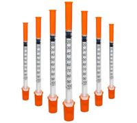 100 Pack 1ml Multi-Purpose Precision Distribution Measuring Tools Accessories, 30G 8mm Individually Sealed Packaging, Ideal for Lab,Craft Supplies