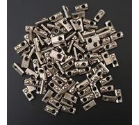 100-Pack 2020 2040 2060 Roll in Spring Loaded T Nut M5 for 20x20 20 Series Aluminum Extrusions 6mm Slot Aluminum Profile Accessories (m5)