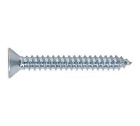 100 Pack 4.8 X 38mm Self Tapping Countersunk Screw - Pozi Head - Fixings Screw