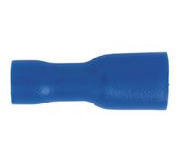 100 PACK 4.8mm Fully Insulated Female Terminal - Suits 16 to 14 AWG Cable - Blue