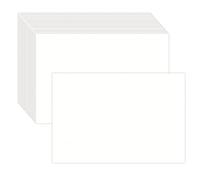 100 Pack 4''x6'' White Blank Cardstock Paper - Card Stock for Printer Postcards, Photo Paper Invitations, Greeting, Note, Thank You, Index Cards - Plain for Writing,Stamping,Printing,Art,DIY Making