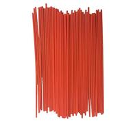 (100 Pack) 6" Aerosol Spray Can Red Plastic Straws - Tip Extension Tubes for Automotive Lubricant, Cleaner, Penetrating Oil