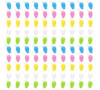 100-Pack Adorable Mouse Baby Teeth Keepsake Box for First Tooth Collection Random Colors 2 Bags Tooth Storage
