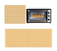 100 Pack Air Fryer Disposable Parchment Paper Liners Sheets,Perforated Rectangular Air Fryer Toaster Oven Liners, Accessories for Ninja SP, Cuisinart, Breville, Instant Pot (30 * 28CM)