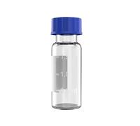 100 Pack Autosampler Vials, 2ml Hplc Vials, 9-425 Lab Vials With Write-on Spot And Graduations,scre