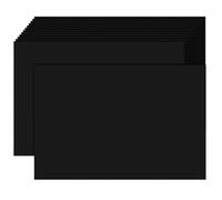 100 Pack Black Blank Index Cards 4x6 Card Stock Paper, Goefun 80lb Heavyweight Cardstock Unlined Notecards for Halloween Cards, Postcards, Photo Paper, Recipe