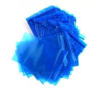 100 Pack Blue VCI Reclosable Poly Bag | VCI Rust Prevention Zip Close Bags for Rustproof Moisture-proof Packaging Metal Protection| Anti-rust,500x500mm (19.7x19.7 inches) (Blue,20cm*30cm)