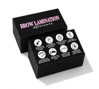 100 Pack Brow Lamination Aftercare Cards 3.5x2.1" Brow Lamination Aftercare Instructions Cards Brow Lamination Kit for Brow Lamination Supplies Eyebrow Lamination Supplies