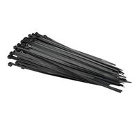 100-Pack Cable Ties - 100 × 2.5mm Slim Nylon 66 | Self-Locking Zip Ties for DIY, Cable Management & Light Trade Use