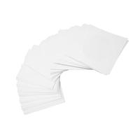 100 Pack CD DVD Sleeves, Thick Reusable Dustproof Envelopes with Clear Window for 8cm Disc