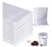 100 Pack Cold Brew Coffee Filters, 20" X 20" Commercial Cold Brew Filters, Filter Bag for Brew Up To 5 LBS Coffee, 5 Gallon Coffee Filter