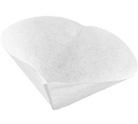 (100 Pack) Commercial 10" Deep Fryer Oil Filters, Maple Syrup Filters, Beeswax Filters, Grease Filter Cones, Best For Restaurants, Cafes, Food Trucks, Hotels