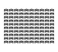 100 Pack Composite Decking Clips Stainless Steel Board Fasteners
