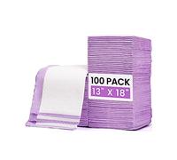 100 Pack Disposable Baby Changing Pads Ultra Soft Waterproof 13" x 18"