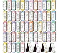 100 Pack Flower Bible Magnetic Bookmarks Christian Magnet Bookmark Clips for Women Men Book Lovers Bible Page Markers for Teachers Students Reading School Office Home, Printing on 2 Side