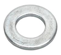 100 Pack Form A Flat Zinc Washer - M12 X 24mm - Din 125 - Metric - Metal Spacer