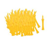 100-pack Golf Gift Set with Reusable Golf Ball Holder for Golfers, Outdoor Athletes And for Practicing in The Garden, yellow