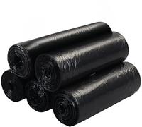 100 Pack Heavy Duty Refuse Sacks - Bin Liners,100l Black Recyclable Bin Bags | Extra Strong, Leak Resistant, Eco-Friendly Waste Disposal Bags for Household & Commercial Use(100xBin Bags)