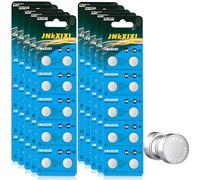 100 Pack LR44 AG13 357 Battery 1.5V SR44 A76 GP76 Lr 44b L1154c 303 Button Coin Cell Batteries