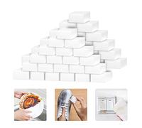 100 Pack Magic Sponges Eraser for Cleaning, Premium Reusable Melamine Sponge Scrubber Foam Cleaning Pads for Kitchen Dishes, Bathtub, Baseboard, Shoes Cleaner, Not Easily Rip