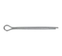 100-Pack Metric Split Pins - Zinc Plated Steel Cotter Pins 2.8mm X 38mm