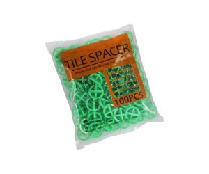 100 Pack Multi-Size Round PP Tile Spacers 1.0mm 2. 3. PP Spacers for Accurate Tiles on Various Surfaces