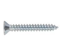 100 Pack Of 3.5 X 25mm Pozi Head Self Tapping Countersunk Screws For All Your Fixing Needs